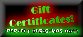 Gift Certificates make a great gift!